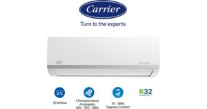 Carrier Superia 42QHB012D8SP/38QHG012D8SP Κλιματιστικό Inverter 12000 BTU A++/A+++ με Ιονιστή και WIFI