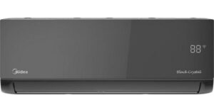 Midea Crystal Black AG16BLACK-18NXD6-I/O Κλιματιστικό Inverter 18000 BTU A++/A+++ με Ιονιστή και Wi-Fi