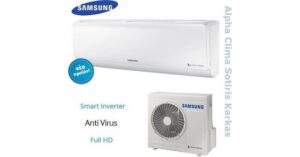 Samsung Boracay AR12KSFHBWKNET Κλιματιστικό Inverter 12000 BTU A++/A
