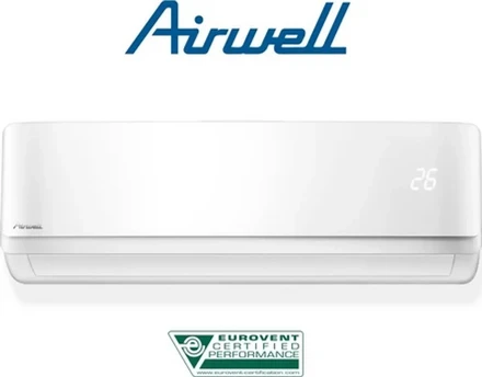 Airwell Harmonia HDMB-025N-09M22/YDAB-025H-09M22 White Κλιματιστικό Inverter 9000 BTU A++/A+++ με Ιονιστή και Wi-Fi