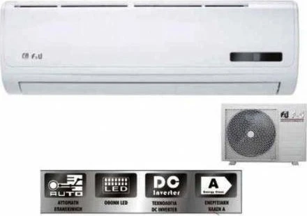 F&U FI-09050-INV Κλιματιστικό Inverter 9000 BTU A/A